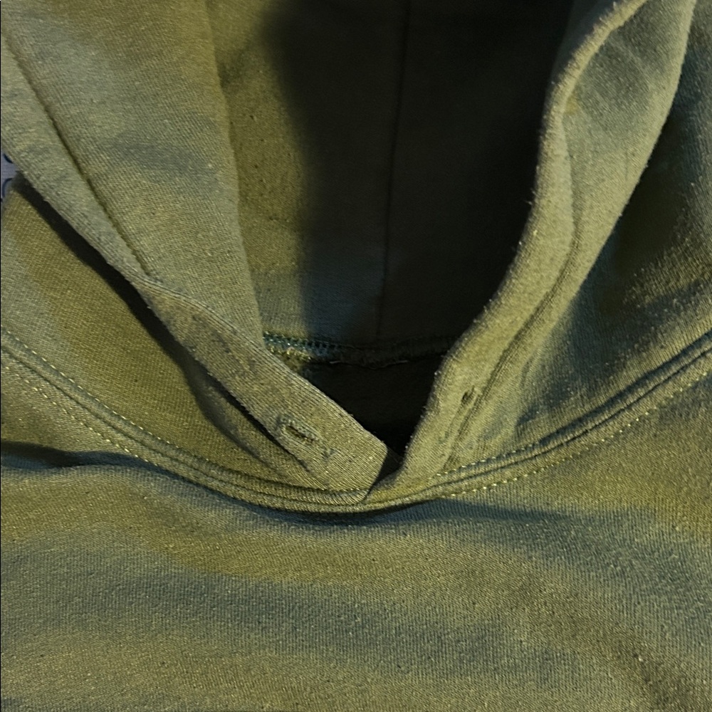 Olive Green Hoodie - Picture 2 of 6